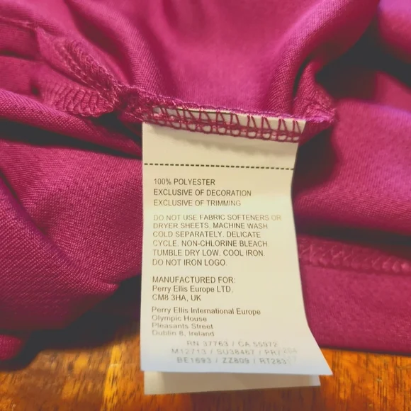 PGA Tour Men's Airflux Pink Polo Shirt - Picture 4 of 5